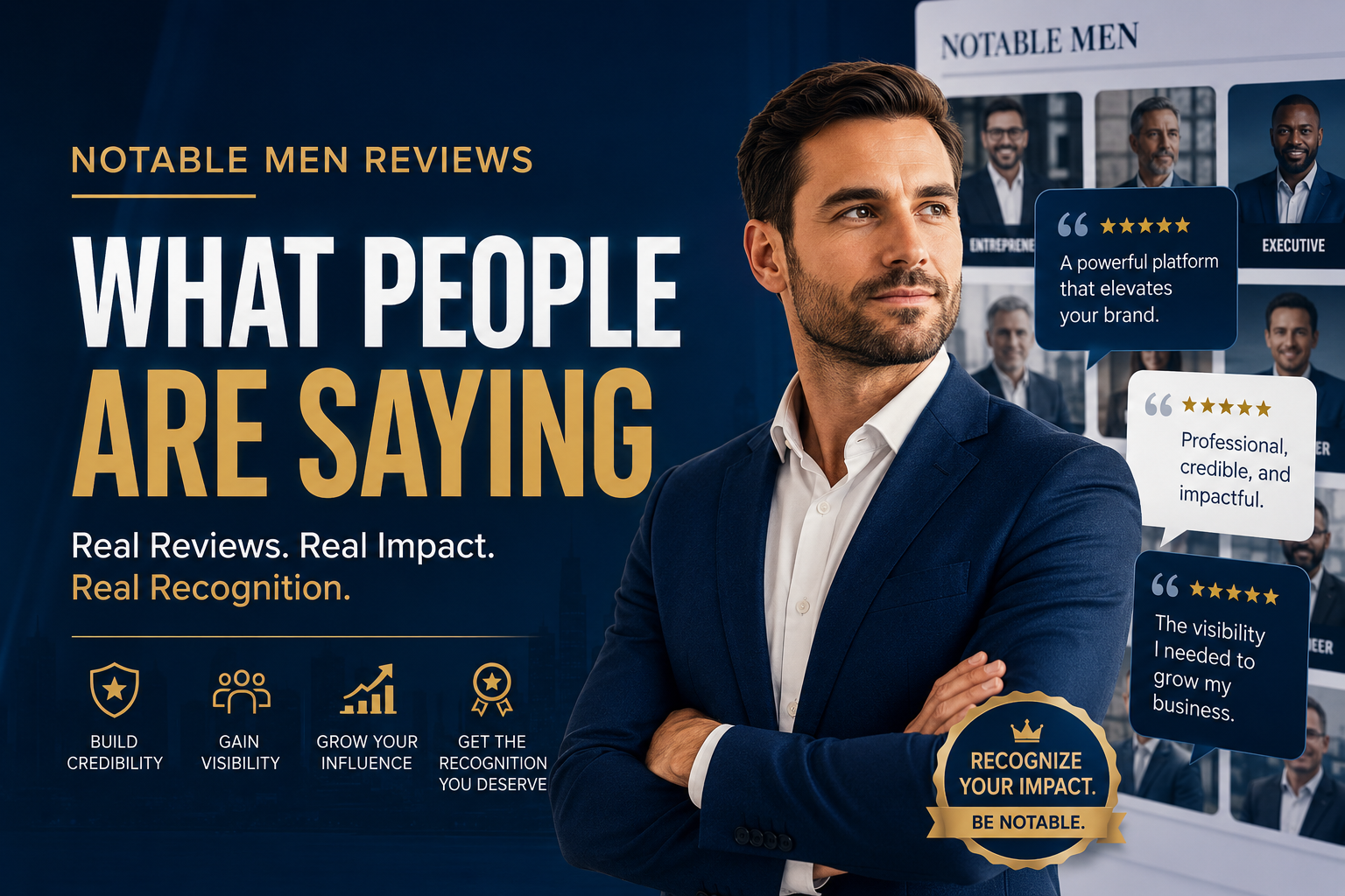 Notable Men Reviews
