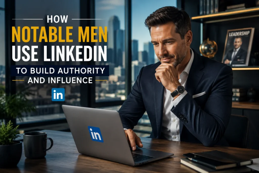 How Notable Men Use LinkedIn to Build Authority and Influence